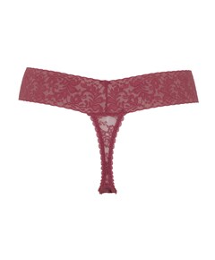 Dames string bordeaux