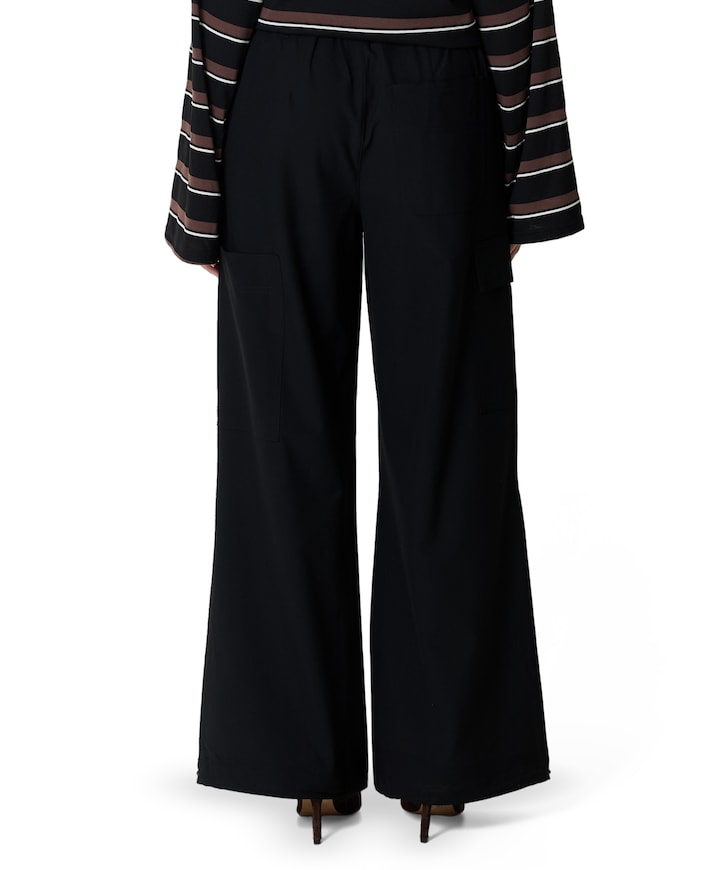 ZOEYFV 097 BLACK INK dames broek zwart