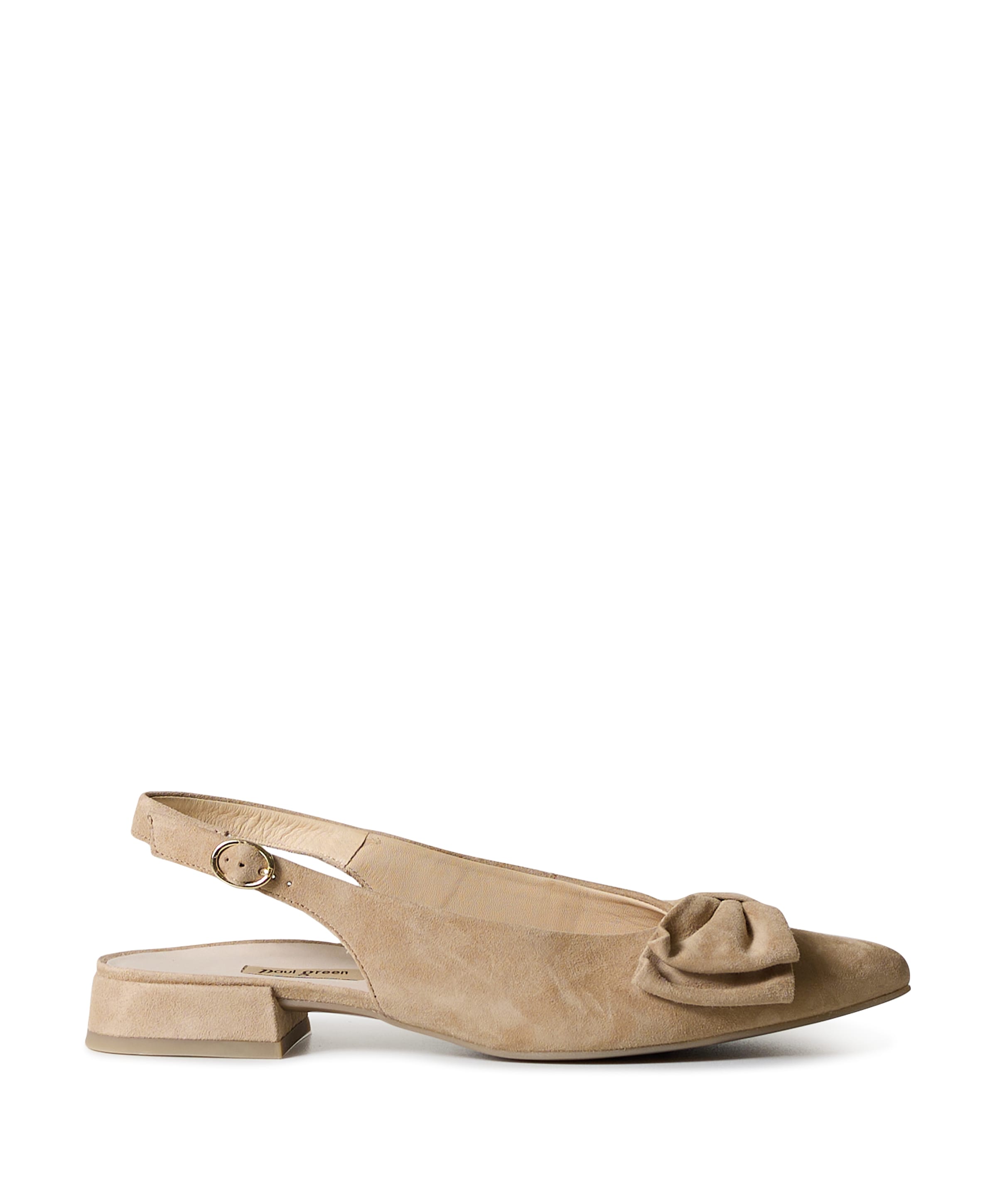 dames slingbacks beige