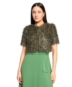 Dames jas groen