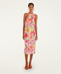 Dames jurk roze