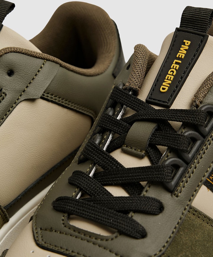 Low sneaker Gobbler heren sneakers groen