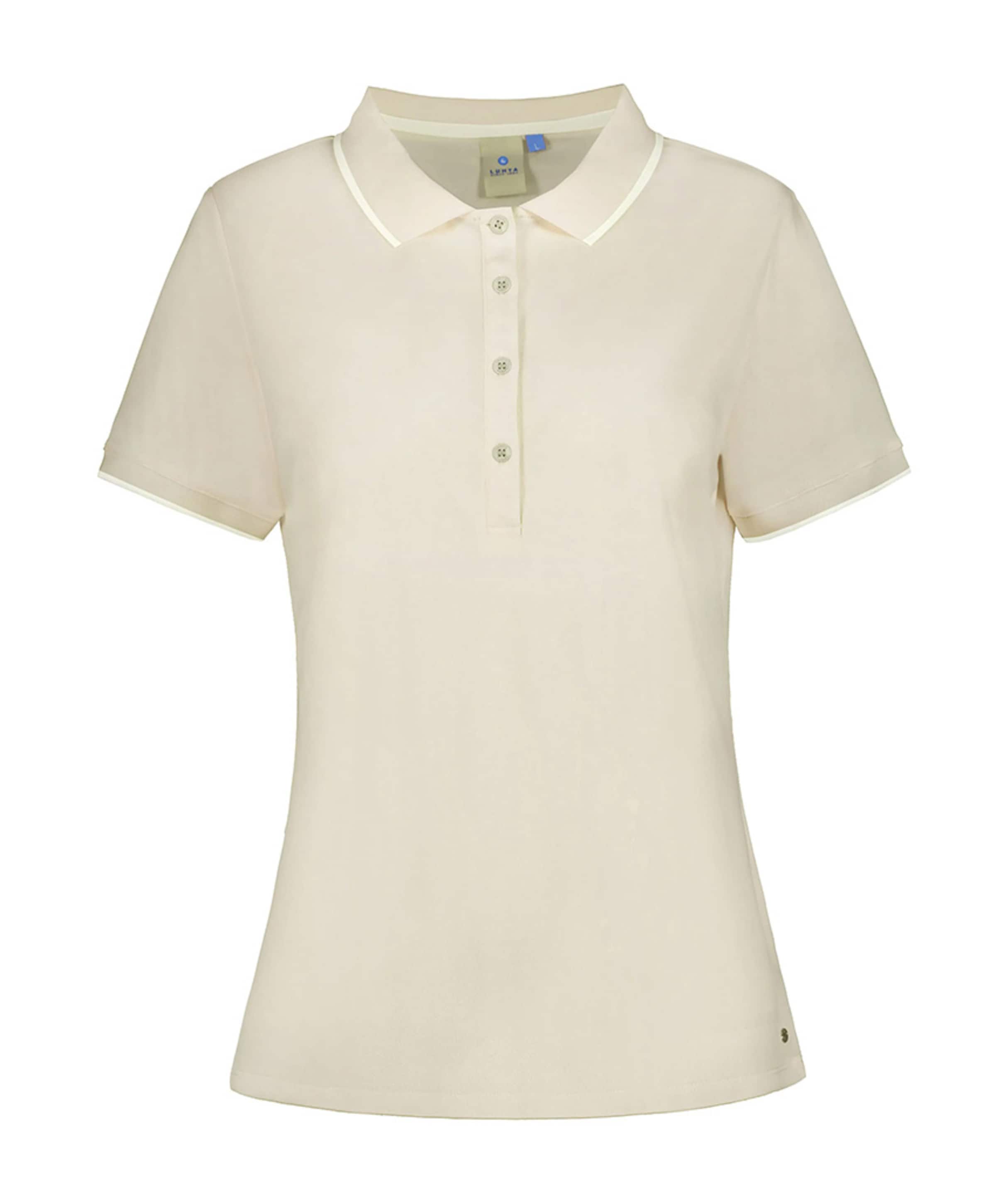 Dames polo beige