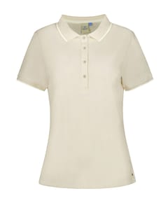 Dames polo beige