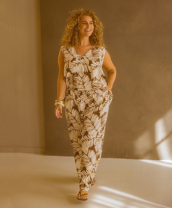 Nelleke dames broek bruin