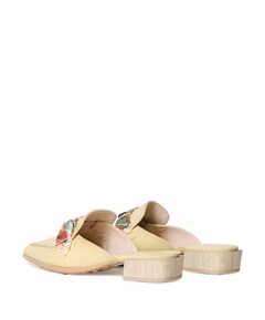 Turin dames clogs geel