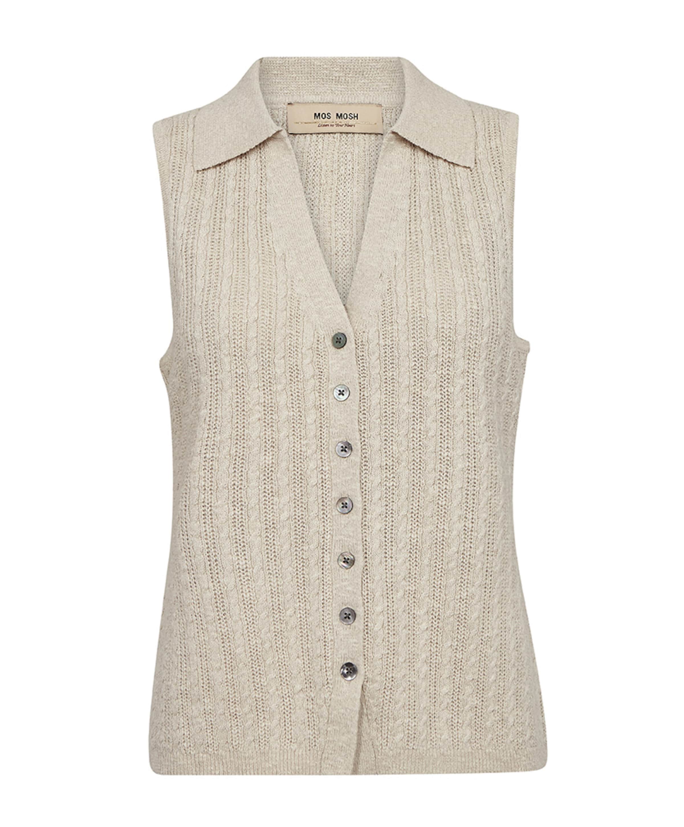 Dames top beige