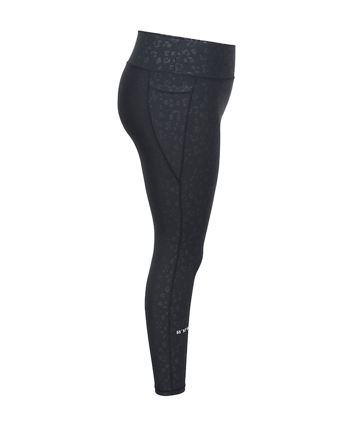 ONPJAM-2-LEE HW AOP PCK dames plussize tights zwart