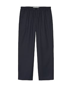 Wool Work Trousers heren pantalon blauw