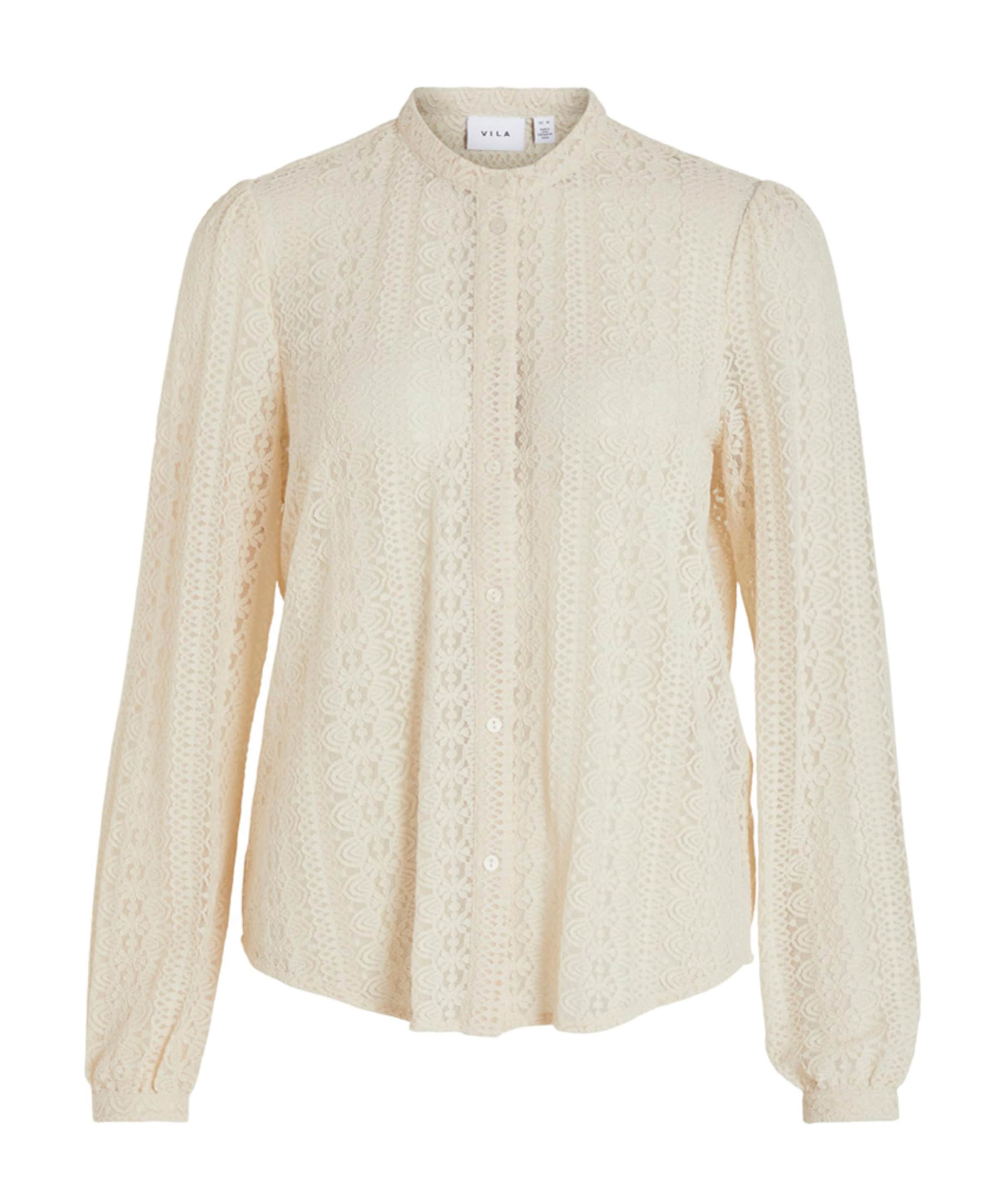 Dames blouse beige