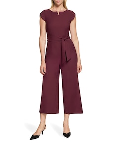 dames jumpsuit bordeaux