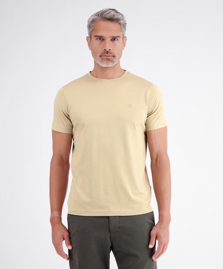 Heren T-shirt beige