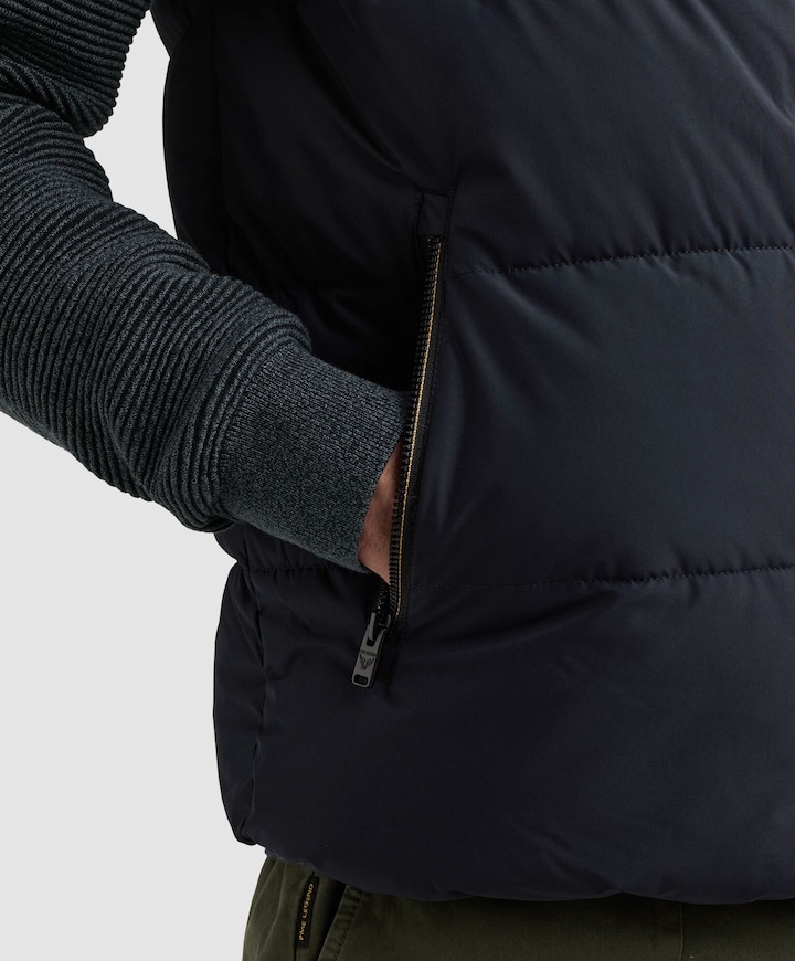 Heren bodywarmer blauw