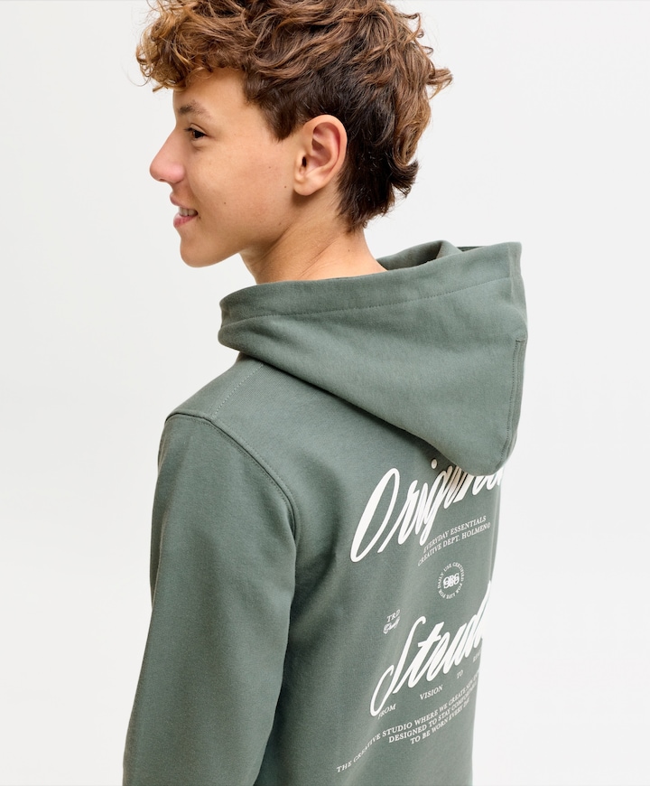 Jongens hoodie groen