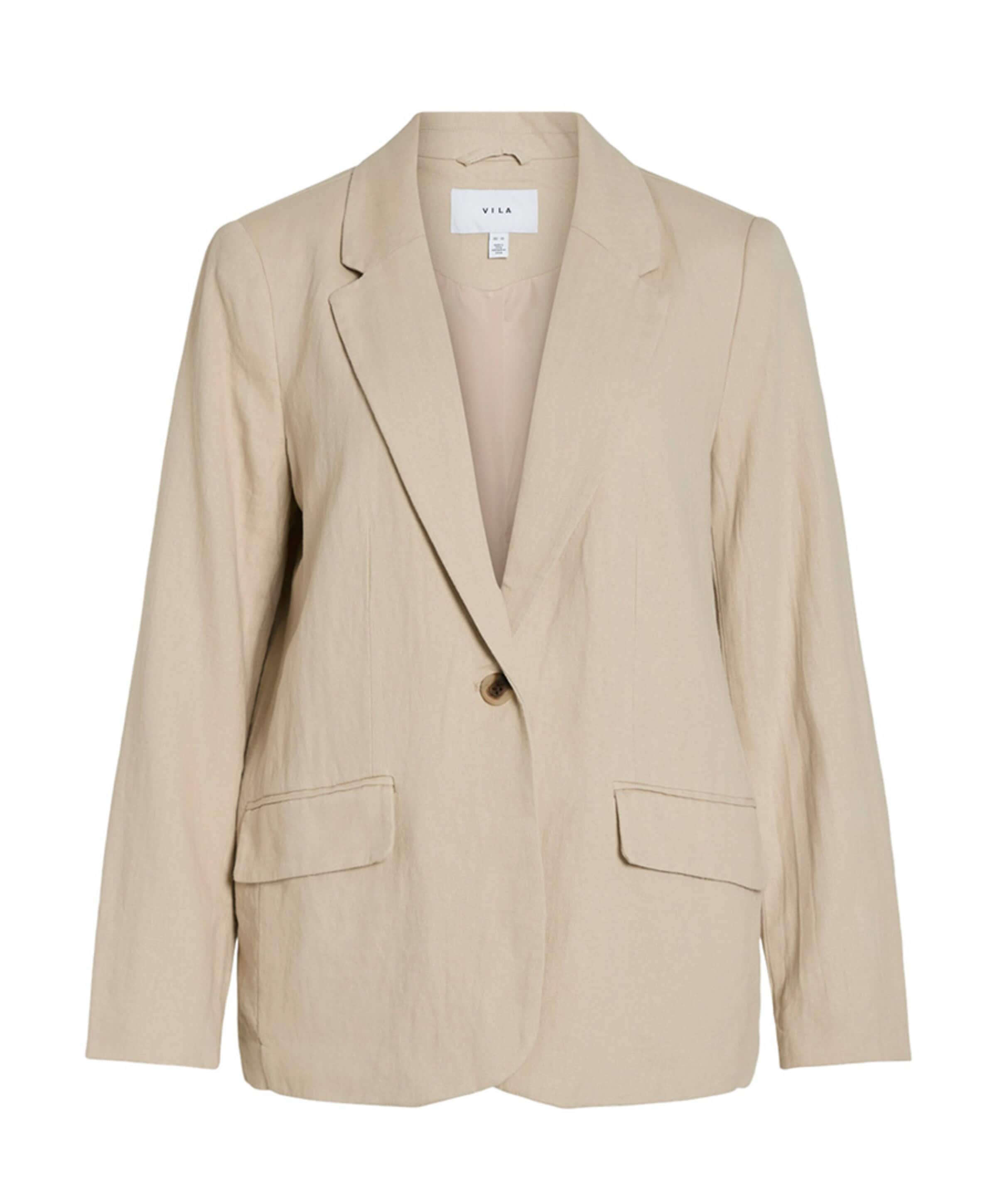 Dames blazer beige