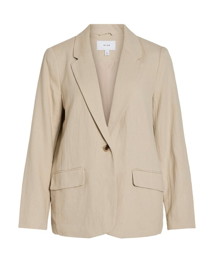 Dames blazer beige