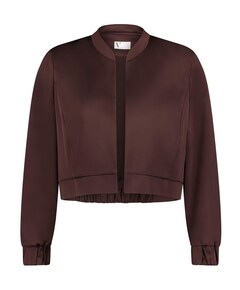 Dames blazer bruin