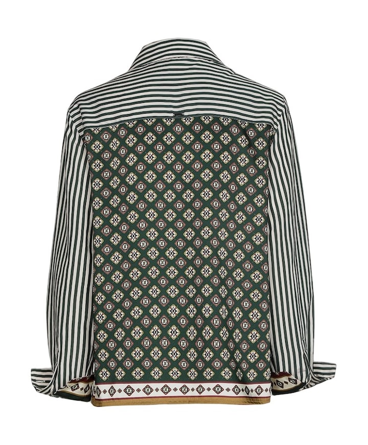 Dames blouse groen