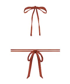 Dames bikinitop roze