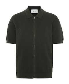 Heren polo blauw