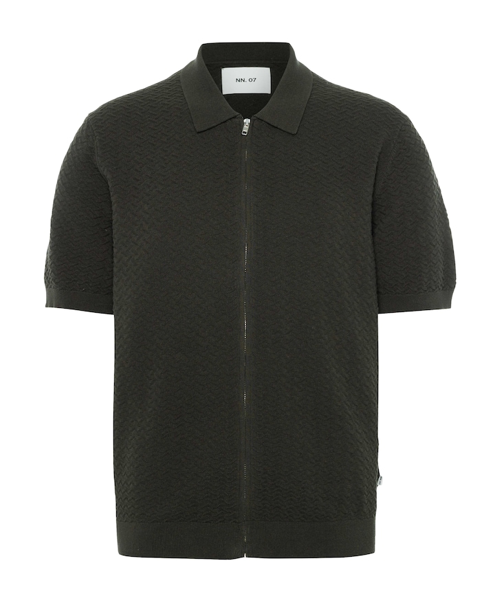 Heren polo blauw