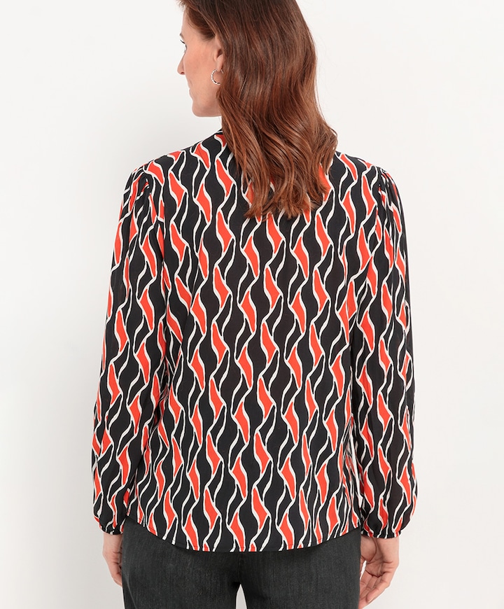 Dames blouse zwart