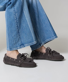 Native dames mocassins grijs