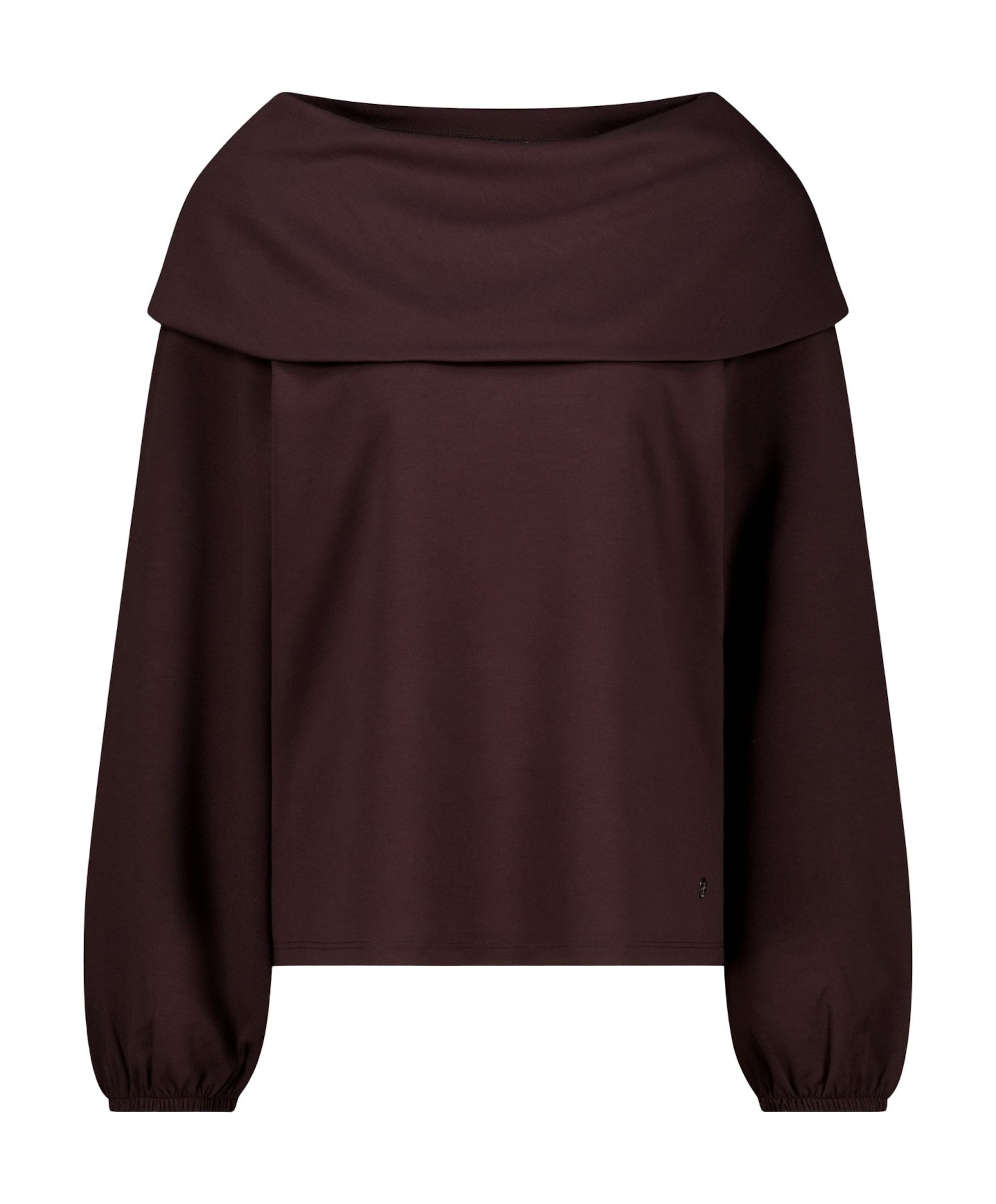 Dames longsleeve bruin