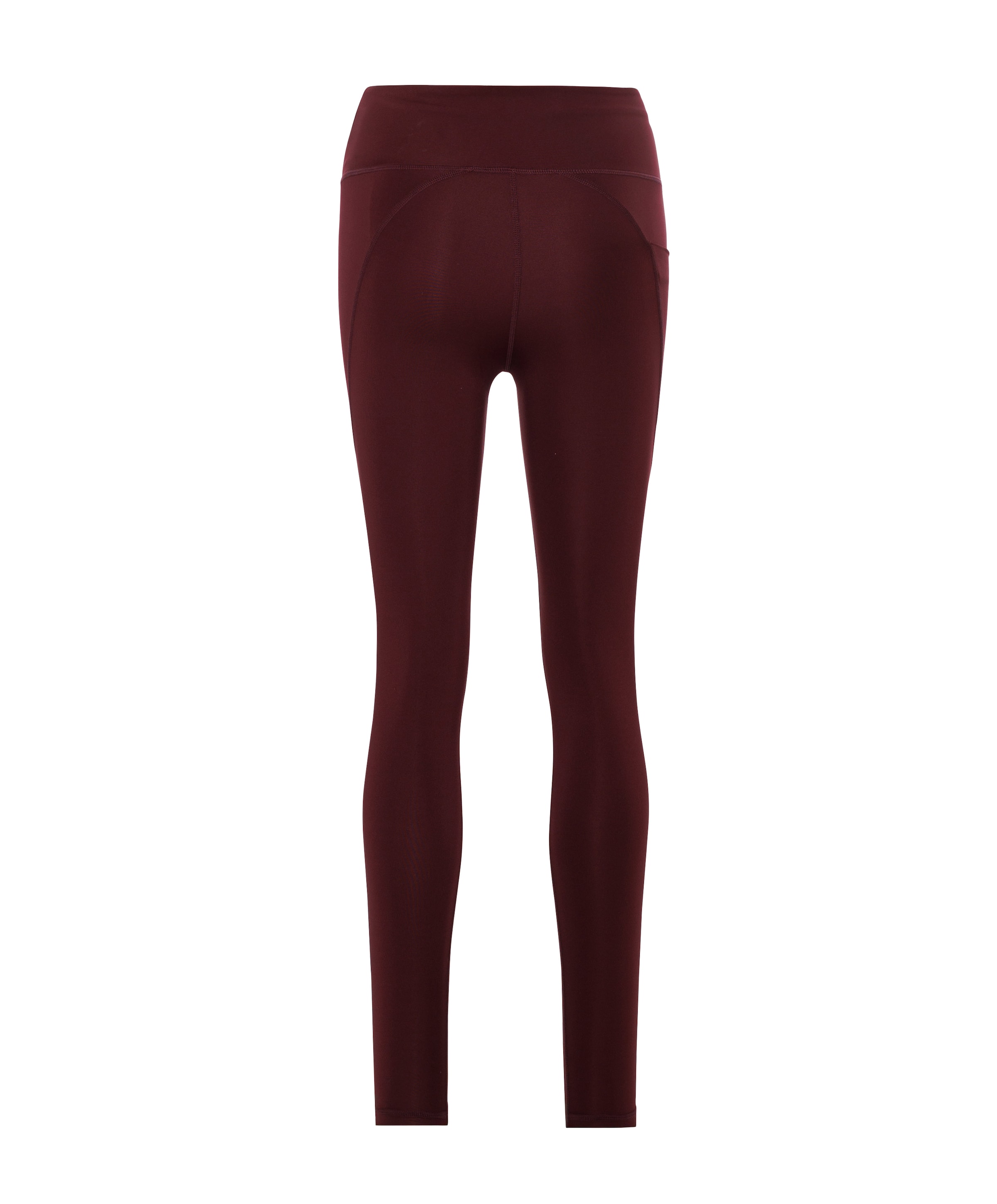 Flattering High Waist Tights dames tights bordeaux