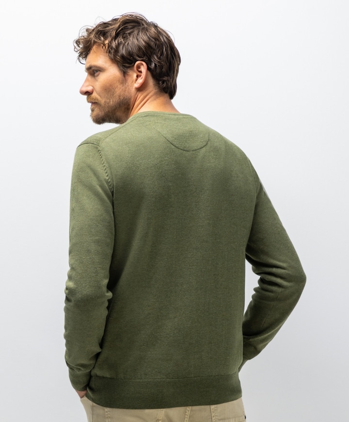 Heren trui groen