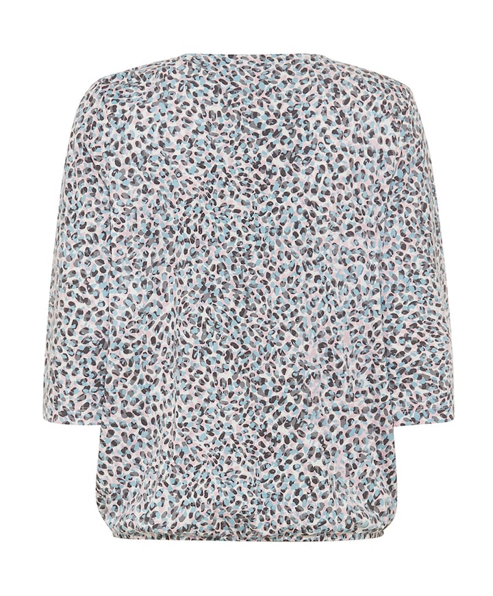 Dames longsleeve blauw