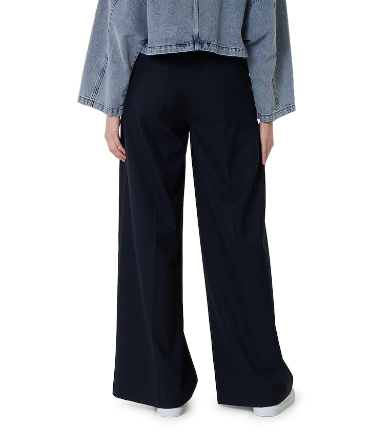 Adrienne dames broek blauw