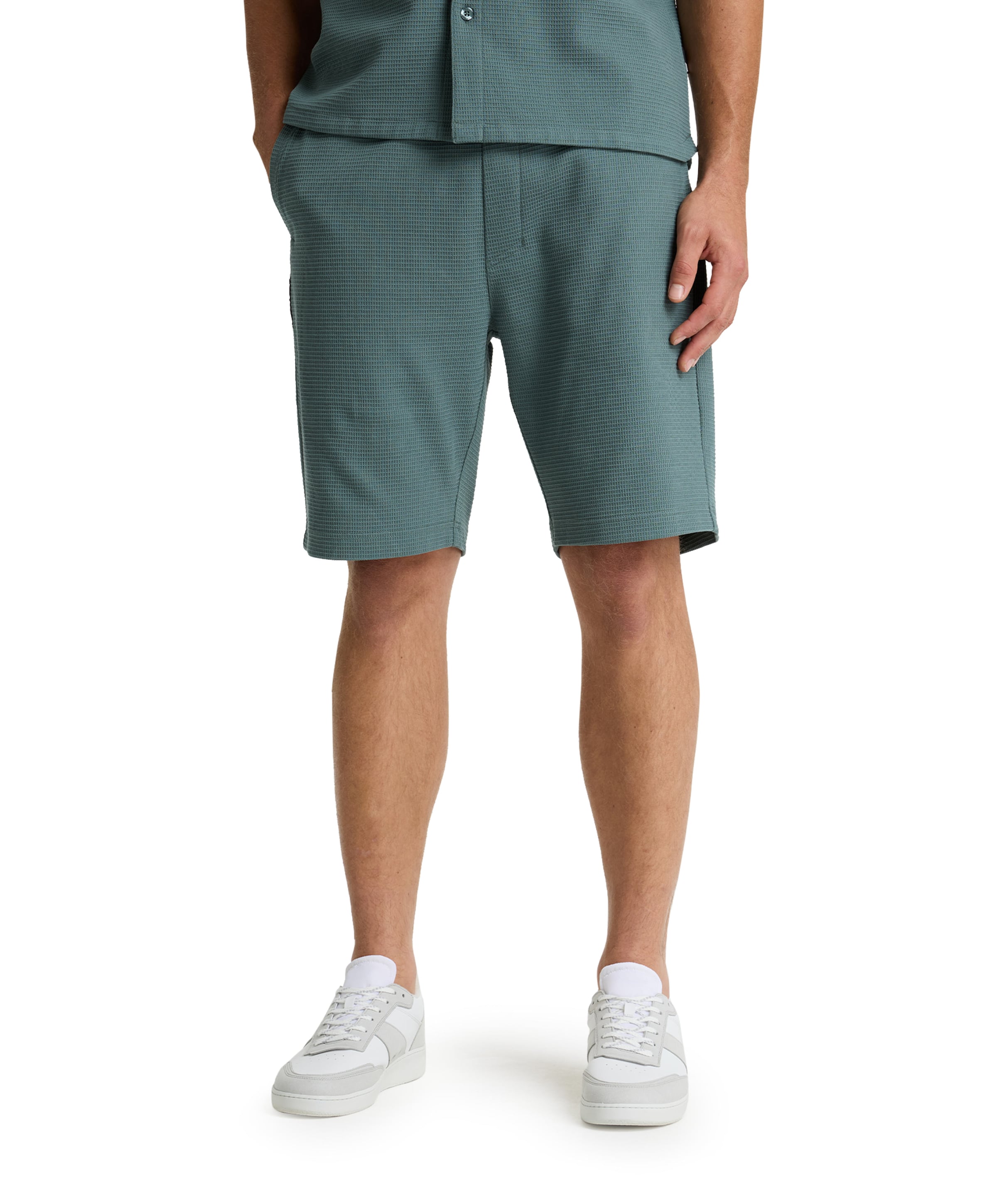 STONE.S STRUCTURE heren korte broek groen