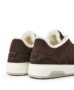 Basket Court Fur (M) heren sneakers bruin