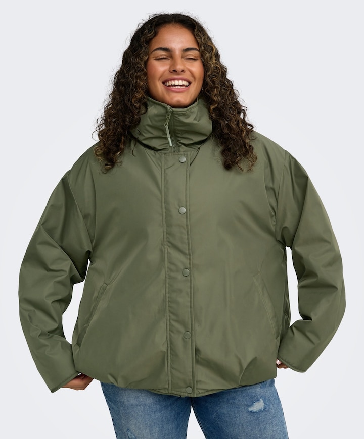 Dames jas groen