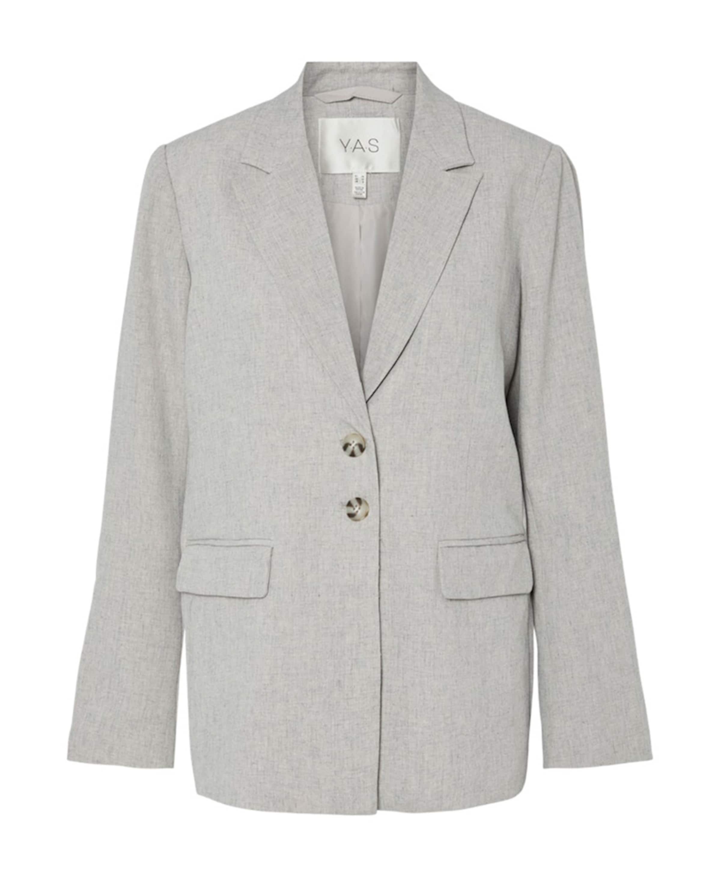Dames blazer grijs