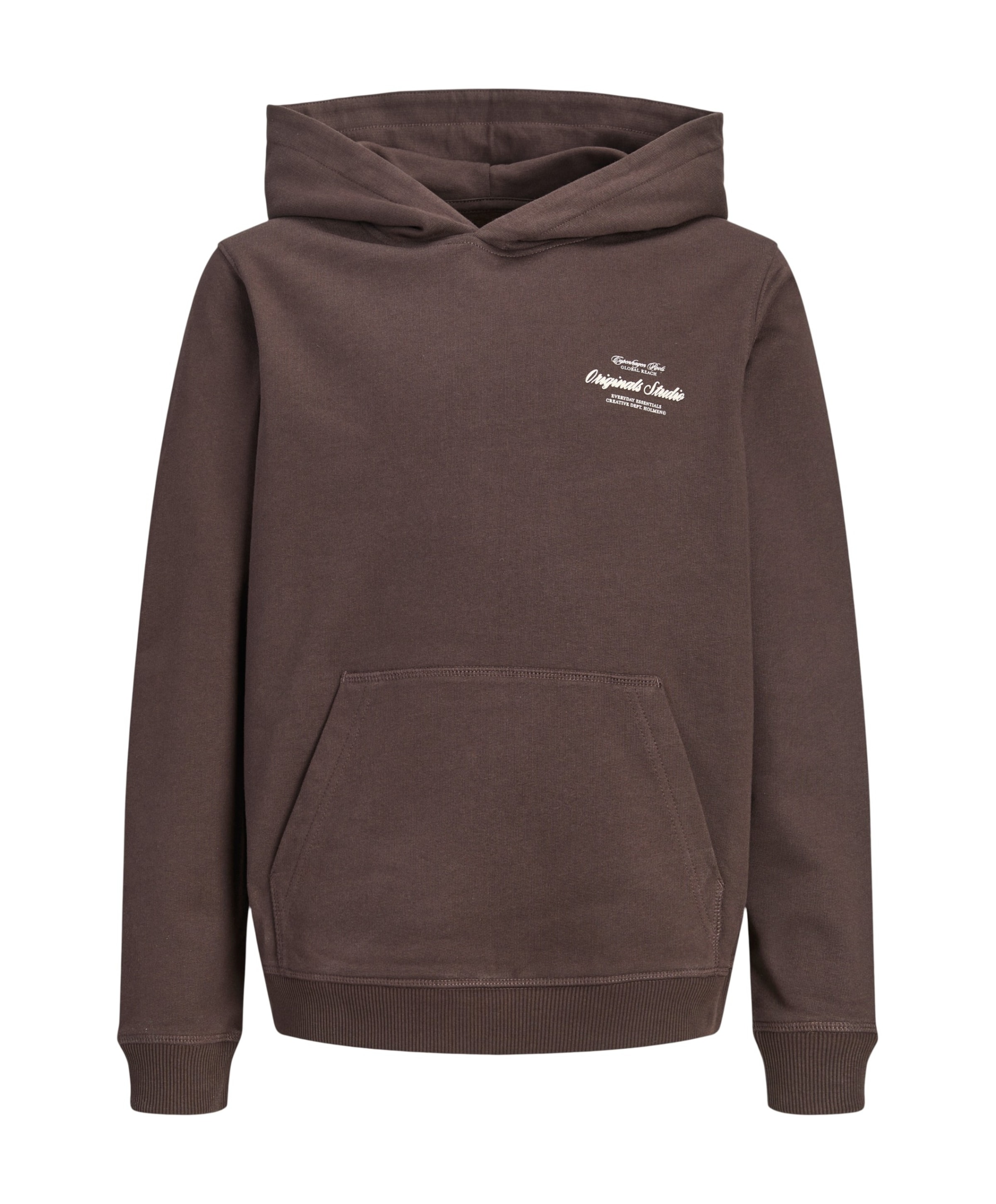 Jongens hoodie bruin