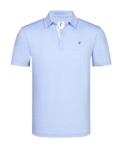 Heren polo blauw