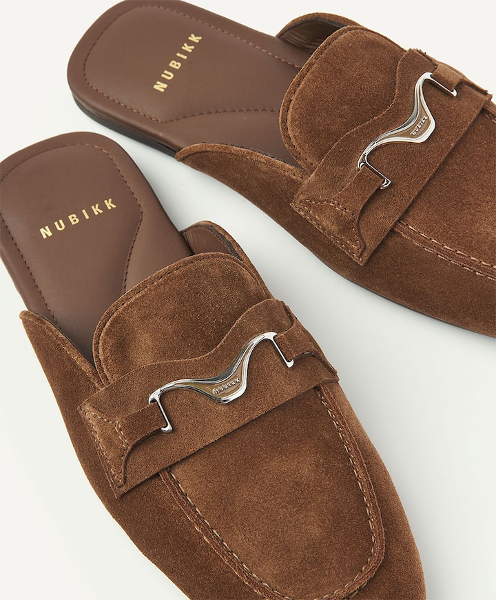 Joan Mule (L) dames clogs bruin