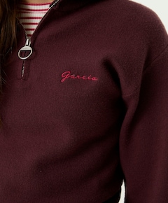 Meisjes trui bordeaux