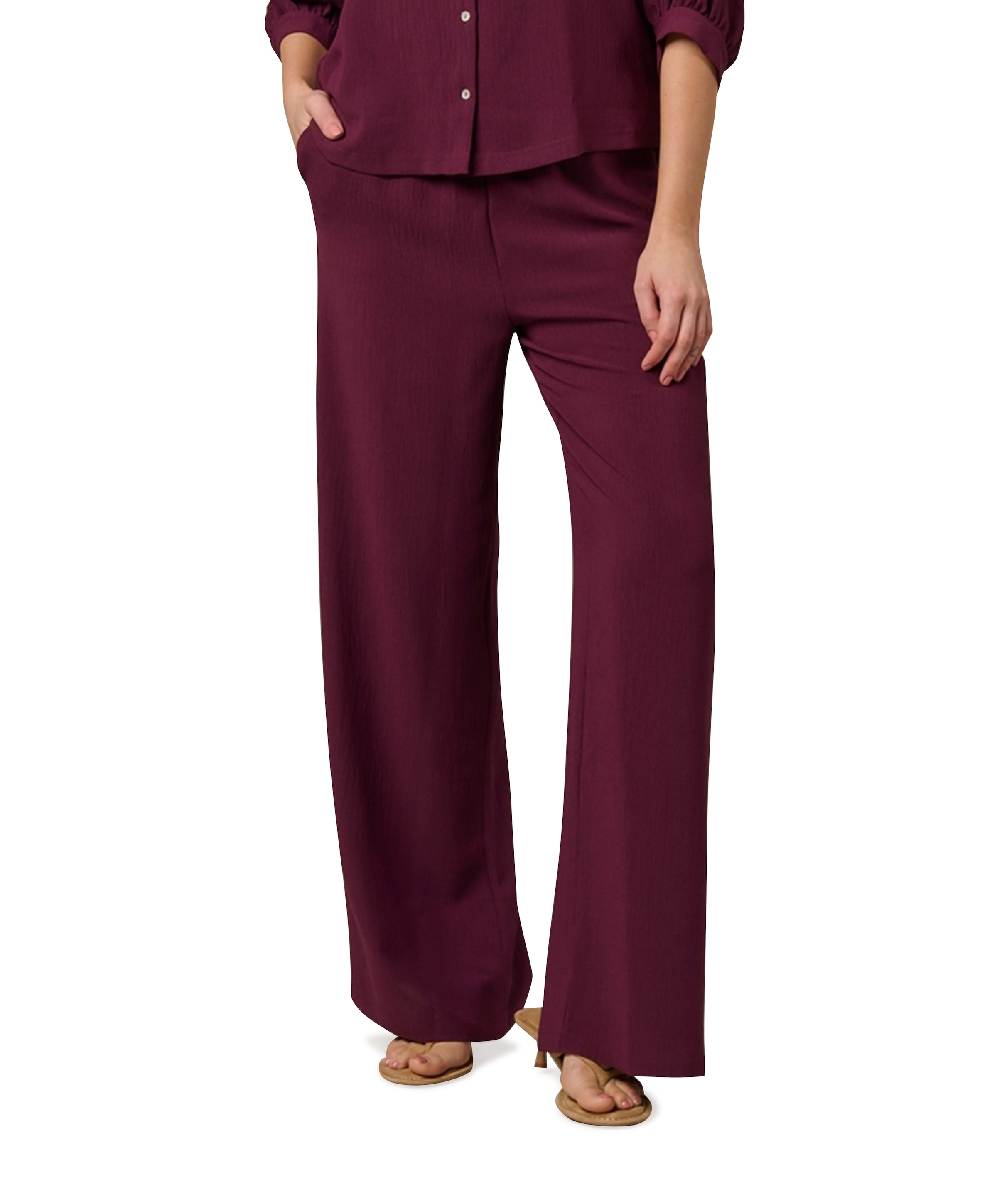 JULIE dames broek paars