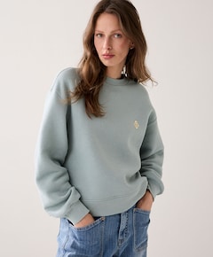 Dames sweater blauw