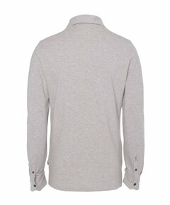 Heren polo grijs