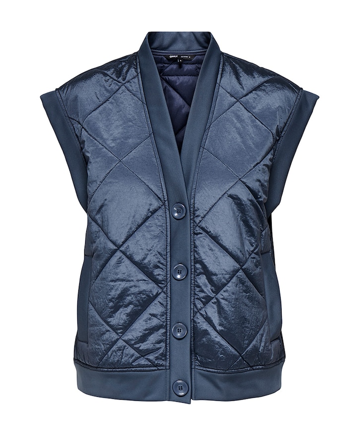 Dames bodywarmer blauw