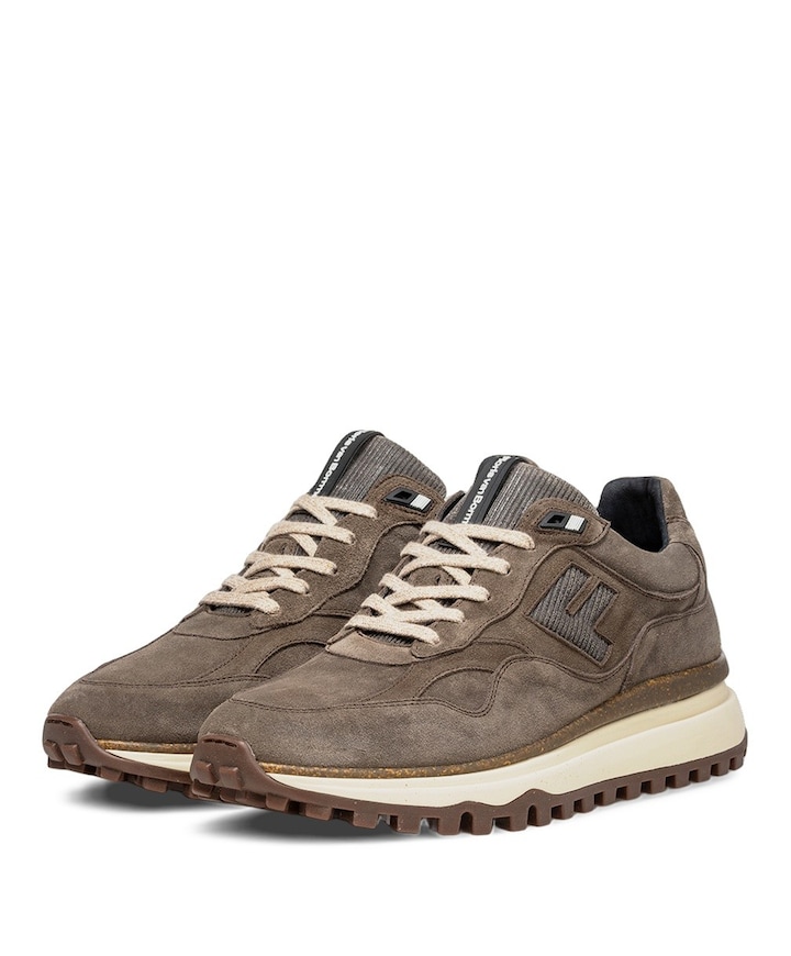 heren sneakers bruin