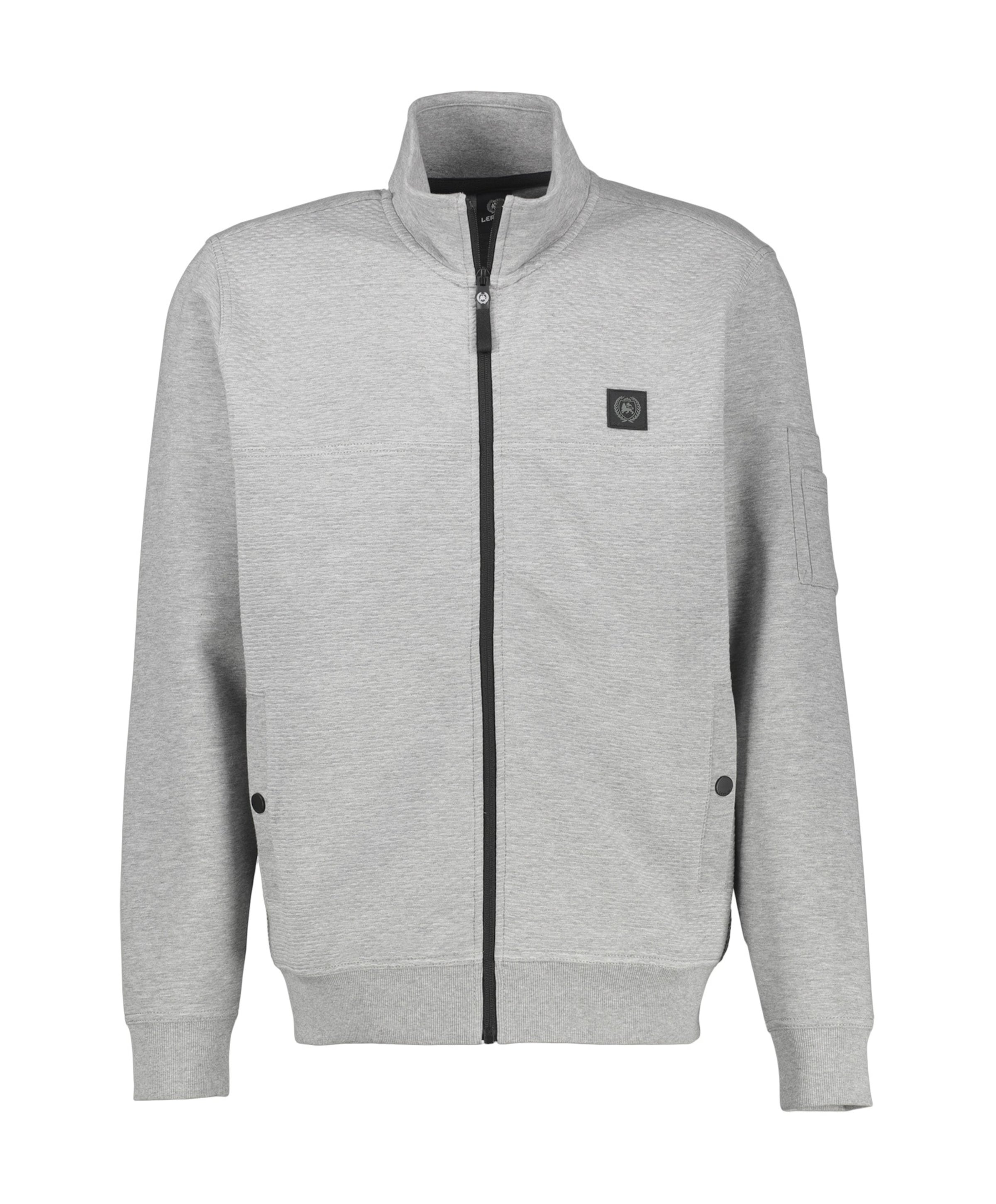Heren vest grijs