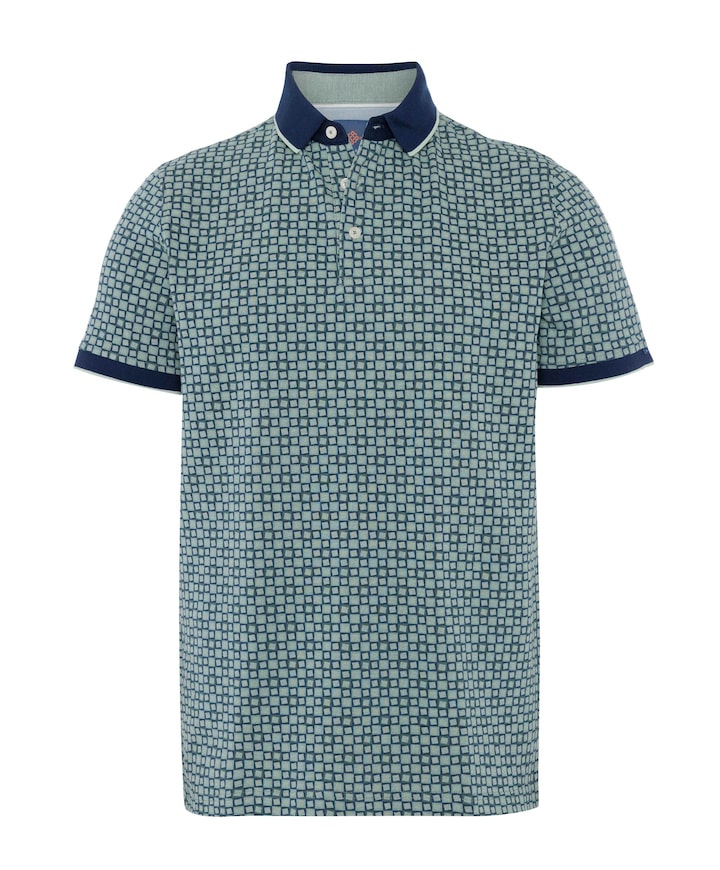 Heren polo groen