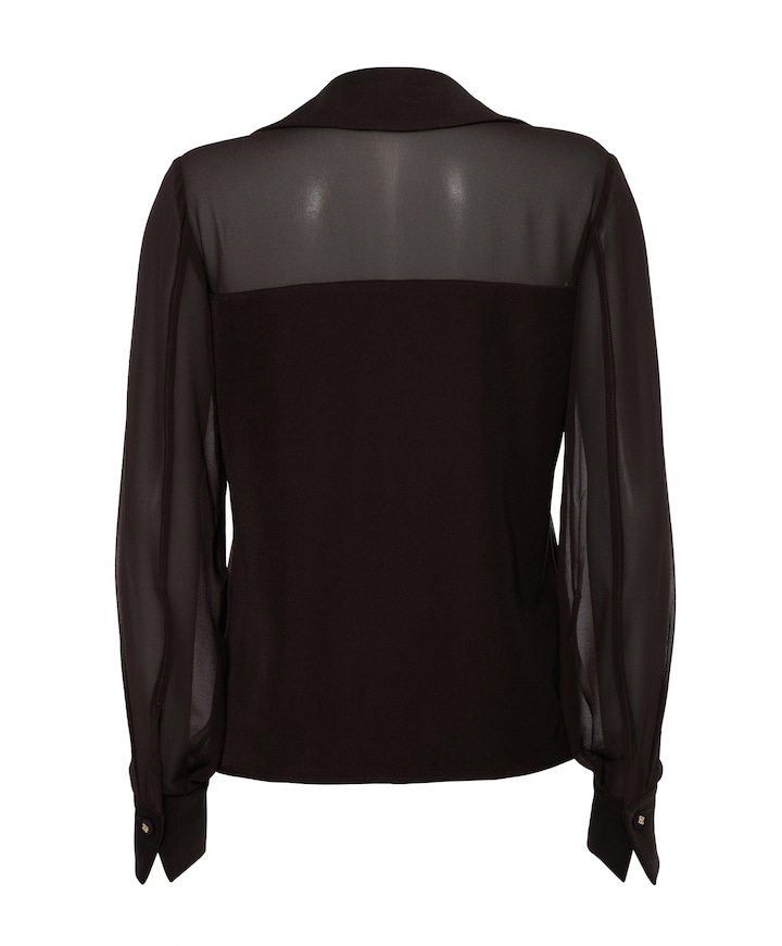 Dames blouse bruin