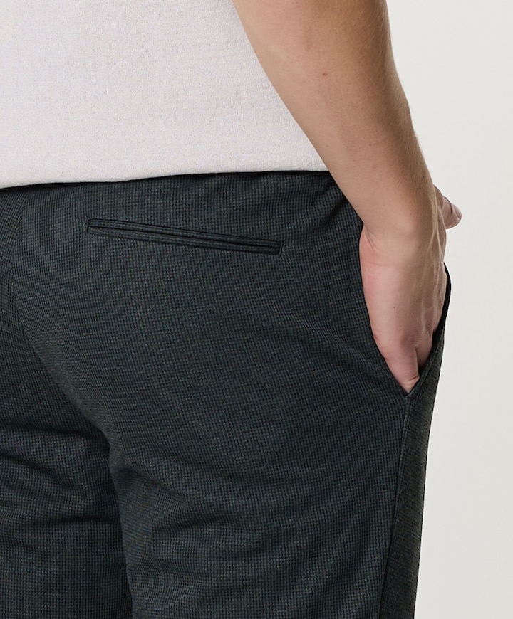 Das Jersey Pants heren pantalon groen