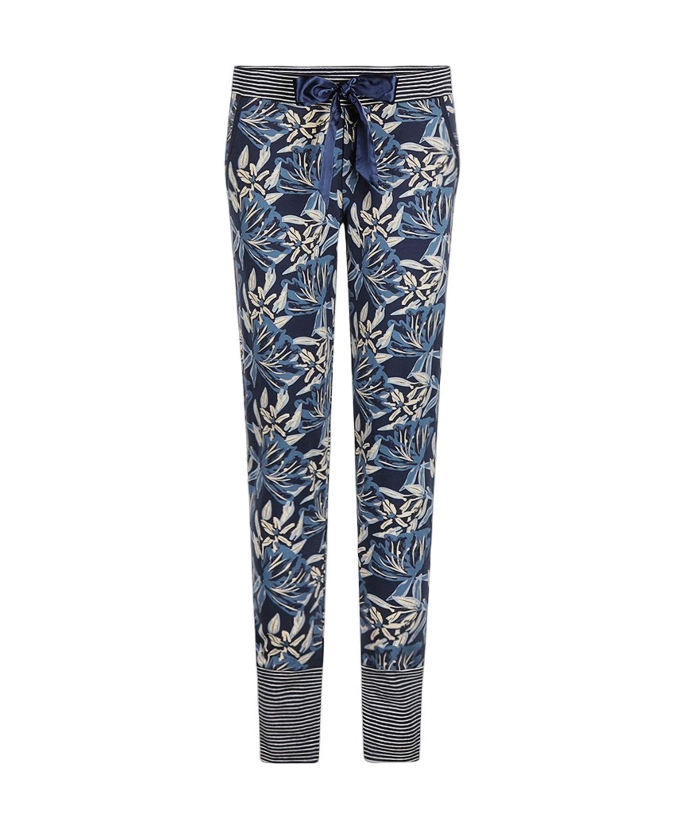 Dames pyjamabroek blauw